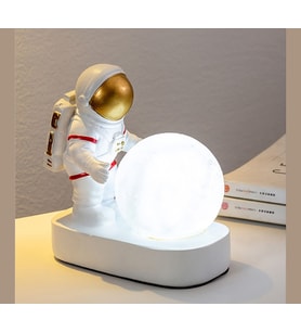 Livava Astronot Masa Lambası, Altın, 14x8 (Altın)