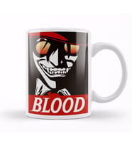 Blood  Kupa Bardak Porselen