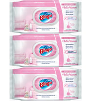 Bingo Clean Yüzey Temizlik Havlusu 96 Yaprak Sevilen Kokular Mutlu Yuvam (3 Lü Set) 288 Yaprak (Beyaz)