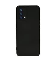 Oppo A74 4g Kılıf Nano İçi Kadife Silikon - Siyah