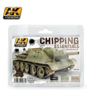 AK İnteractive 138 2x35 ve 2x17 ml. Aşınma Efekti, Enamel ve Akrilik Model Boyası Seti