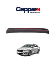 CAPPAFE Fiat Egea Arka Tampon Eşiği Koruma Akrilik (ABS) 2015-›
