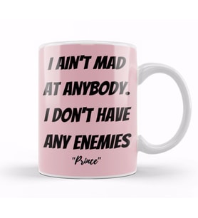 Prince Rogers Nelson Quote Lovers Gift Vintage Retro Rainbow Kupa Bardak Porselen
