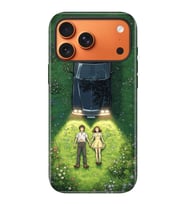 iPhone 17 Pro Max Uyumlu Kılıf Lansman İçi Kadife Temalı Desenli Silikon Sen ve Ben