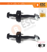 Ford Focus MK3 C346 DYB 2010-2017  BM51A23500AA 1714637 İçin 2 EA Ön Sağ ve Sol Kapı Gergi Yayı