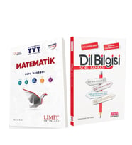 Limit Yayınları TYT Matematik ve AKM Dil Bilgisi Soru Bankası Seti 2 Kitap