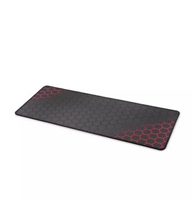 Onezero Zr994 Mouse Pad 300x700mm Petek Desenli Kırmızı (Siyah)