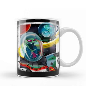 Irish Alien Stitch Kupa Bardak Porselen