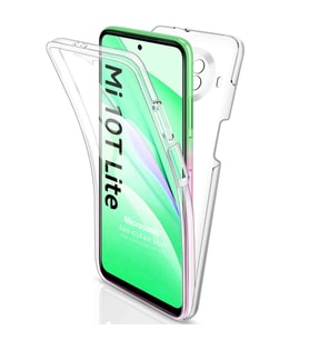 Xiaomi Mi 10T LiTE 360 Kılıf Şeffaf Ön Arka Korumalı Silikon
