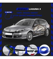 Renault Laguna 3 Oto Araç Kapı Koruma Fitili 5metre Parlak Mavi Renk