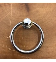 Çekmece Kapak Kulpu Halka 40mm (2 Adet) krom