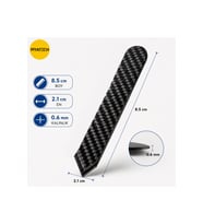 Karbon Fiber Telefon Ve Tablet Ekran Sökme Penası Tamir Kazıyıcı 8.5 x 2.1 cm 0.6 mm
