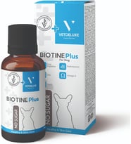 Plus +B Köpekler İçin Tüy Dökülmesi Engelleyici, Çinko Vitamin İçerikli Biotine Tüy Sağlığı Damlası 100 ml