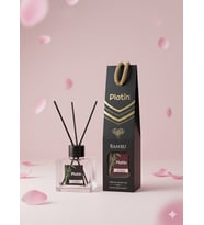 Platin Ecrin Bambu Çubuklu Oda Kokusu 100ml