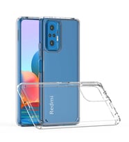 Xiaomi Redmi Note 10 Pro Kılıf Şeffaf Lüx Ultra Koruma Silikon (Renksiz)