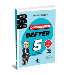 Eker Test Yayınları 5. Sınıf Din Kültürü Konu Anlatımlı Dinlendiren Defter 