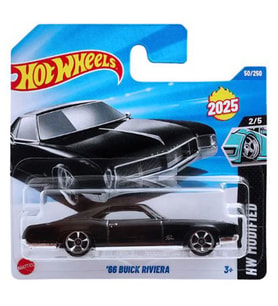 Hot Wheels - '66 Buick Riviera - Siyah (1/64) 2025
