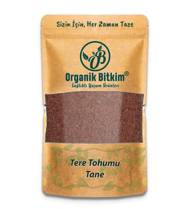 Organik Bitkim Tane Tere Tohumu 500 gr