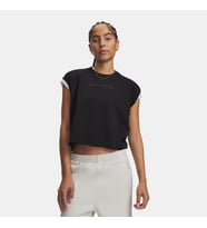 Under Armour Icon Wm Cut Off Ss Siyah Kadın T-Shirt 6013538-008