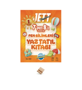 Ünlüler Karması LGS JETT 7'den 8'e Fen Bilimleri Yaz Tatili Kitabı + Telefon Standı