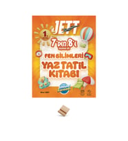 Ünlüler Karması LGS JETT 7'den 8'e Fen Bilimleri Yaz Tatili Kitabı + Telefon Standı