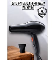 Tüm Saç Tiplerine Uygun, İki Kademeli Hız Ayarlı Fön Makinesi