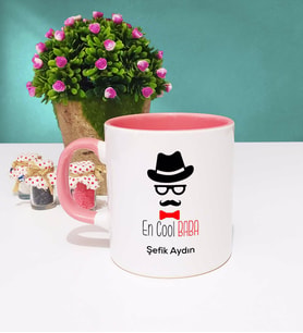 Baba Kupa Bardak Pembe