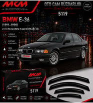 BMW E36 3 Serisi (1991-1998) 4'lü Mugen Cam Rüzgarlığı
