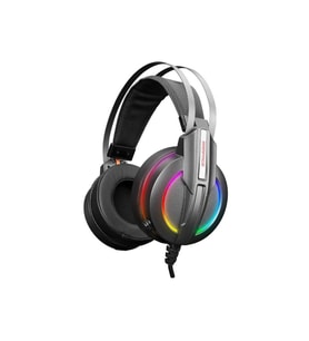 Rampage Stark Plus 7.1 Usb Rgb Efektli Mikrofonlu Kulaklık RM-K6 (Gri)