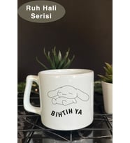 Ruh Hali Serisi Komik Yazılı Tasarım Bardak, Hediye Kupa Bardak