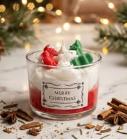 KUTU FESTİVALİ MERRY CHRİSTMAS CANDLE 200 ML KOKULU MUM