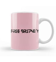 Free Britney Spears Kupa Bardak Porselen