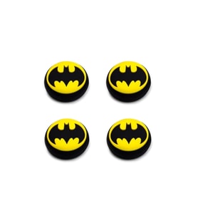 Desenli Sony Ps5/ps4/ps3 Analog Koruyucu Silikon Pad-batman (Sarı)