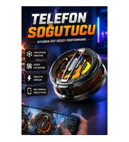 Yarı İletken Telefon Soğutucu – Sessiz Fanlı Mobil Oyun Soğutucusu