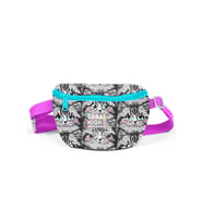Coral High Gri Kedi Desenli Bel Çantası 11546