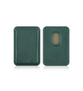 Apple iPhone 12 Mini Uyumlu Zore Cardsafe Kartlık (Açık Yeşil)