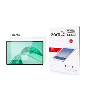 Lexroo Honor Pad X8A 5in1 Tablet Temperli Cam Ekran Koruyucu - Şeffaf