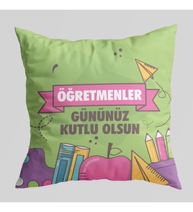 Öğretmenler Günü Yastık 6