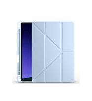 Samsung Galaxy Tab S9 FE Plus Uyumlu Kılıf Zore Tri Folding Kalem Bölmeli Standlı Kılıf