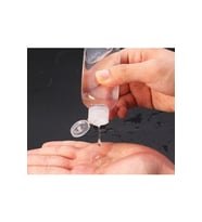 50 Adet 50 ml Boş Şişe Fliptop Şeffaf Kapak Kolonya Sıvı Dezenfektan Likit Şişe