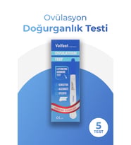 Ovulasyon Doğurganlık Testi 1 Kutu (5 Adet)