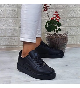 Pierre Cardin 31370-31371 Siyah Fuspetli Hafif  Spor Ayakkabı