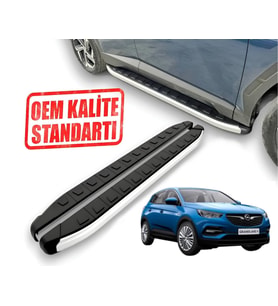 GRANDLAND X  ALYANS ARACA ÖZEL YAN BASAMAK 2018 2019 2020 2021