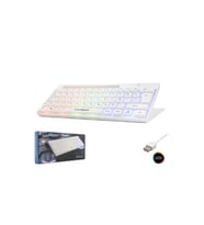 Hadron Hdx2608 Kablolu Oyuncu Mini Klavye Led Q Beyaz