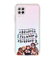 Huawei P40 Lite Uyumlu Stranger Things Desenli Şeffaf Telefon Kılıfı
