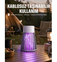 Uzun Ömürlü Bataryalı Taşınabilir Böcek Kovucu
