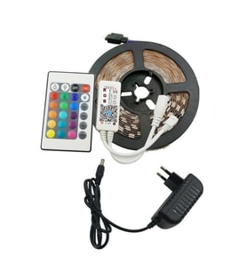 Uzaktan Kumandalı Rgb Şerit Led Seti Ct-4557
