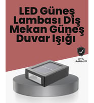 Bahçe Balkon İçin Güneş Enerjili Lamba