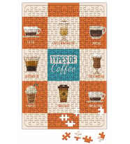 Types of Coffee Puzzle 240 Parça Yapboz