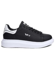 2535 WİCKERS ERKEK SNEAKERS AYAKKABI (Siyah - Beyaz)